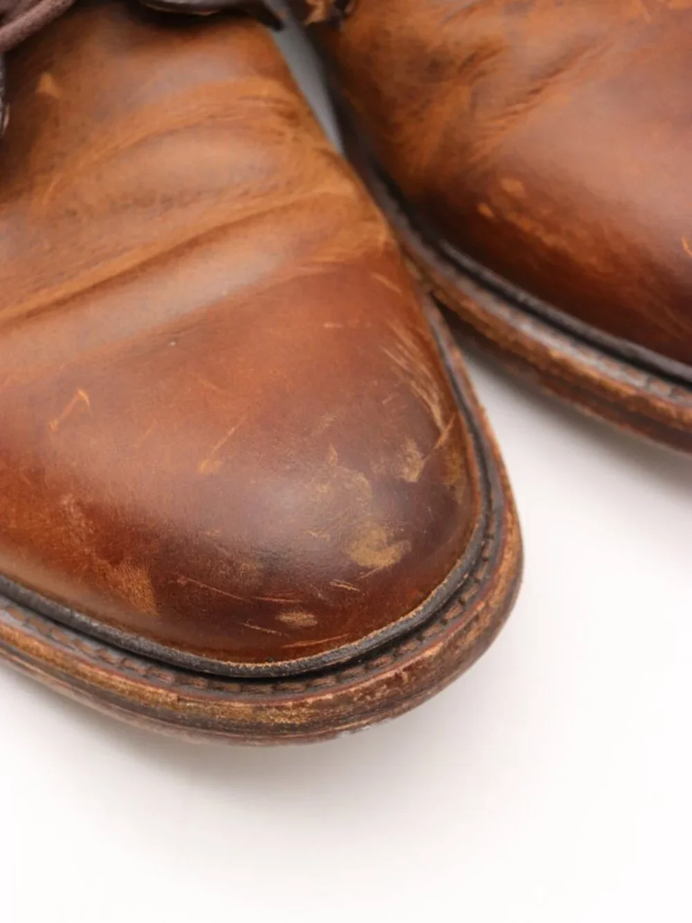 Frye John Addison Men's Size 11 D Brown Leather Oxford Derby Dress Casual